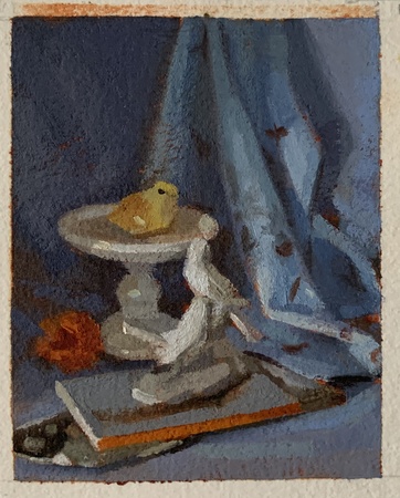 Study for Still Life For Male Chicks 