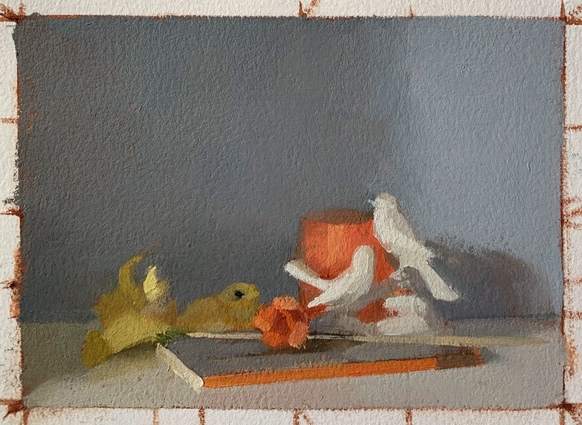 Color study for Still Life For Male Chicks #2