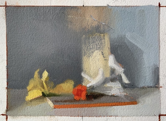 Color study for Still Life For Male Chicks #1