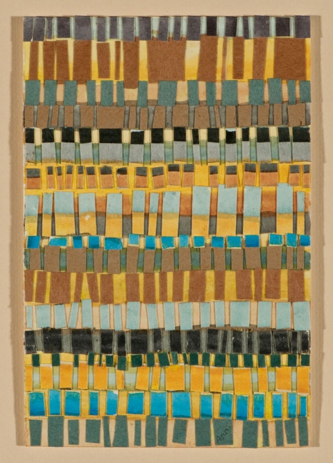 South Boston Gouache Earlier Work gouache and collage on paper