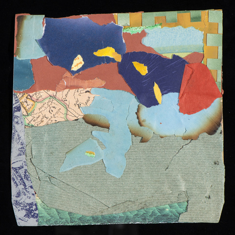 Riga Royale Recent Work collage on paper