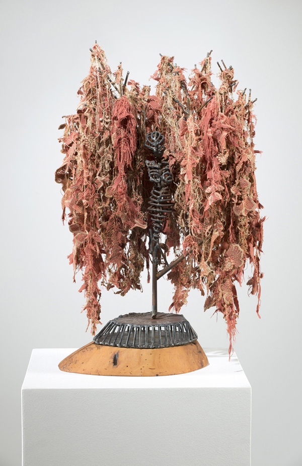 Colette Recent Work Steel, fabric and wood