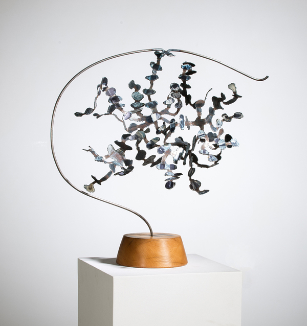 Mare and Foal Recent Work Steel, paper and wood