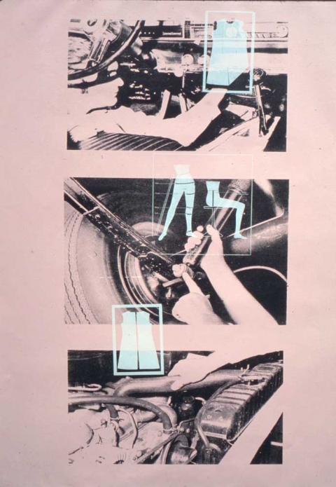 Amy Westpfahl  How to, 1999 Monoprint, Lithography & Silkscreen