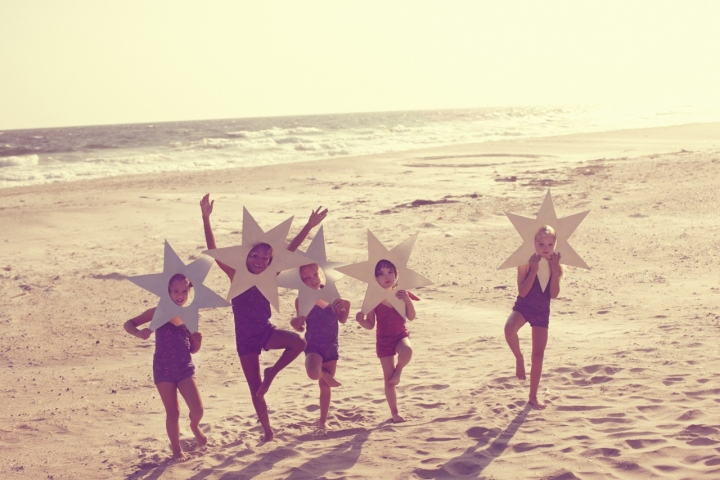 Wonderland,stars on the beach