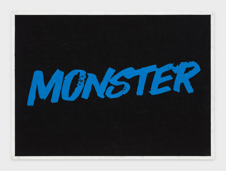 ANDREW BRISCHLER MONSTER Colored pencil and graphite on paper
