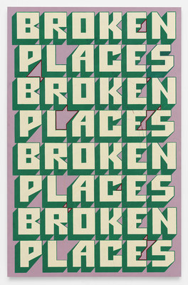Broken Places (Green Wall)