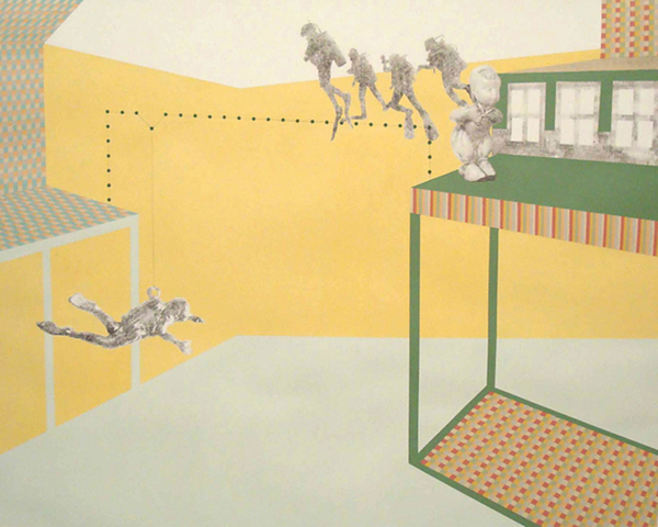 Andrew Moeller Select Works on Paper Acrylic and Graphite on Paper