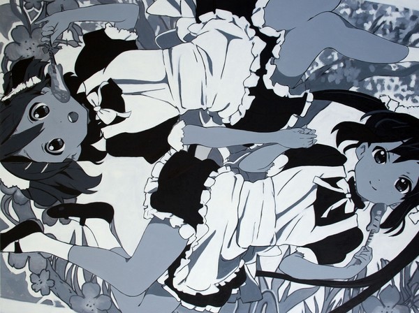 Maids (Even in the Spring) Oil Paintings Oil on Canvas