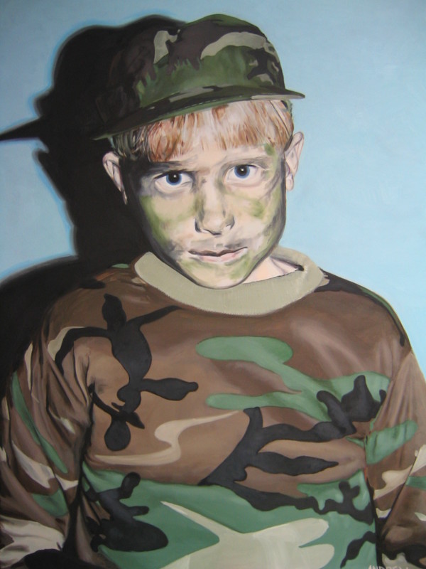 Brother (Self-portrait) Oil Paintings Oil on Canvas