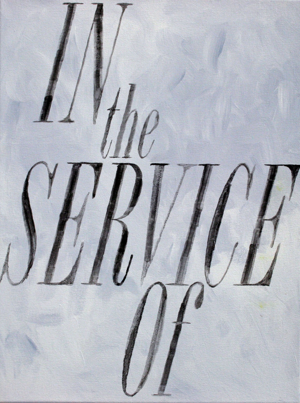 In the Service of Oil Paintings Oil on Canvas