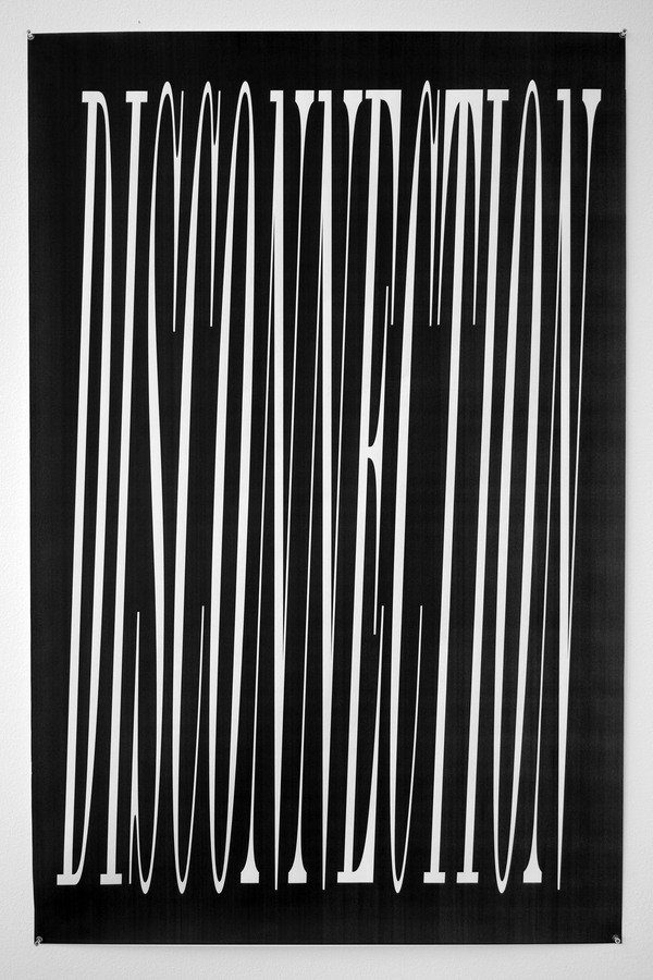 Disconnection Prints Laser Print on Paper