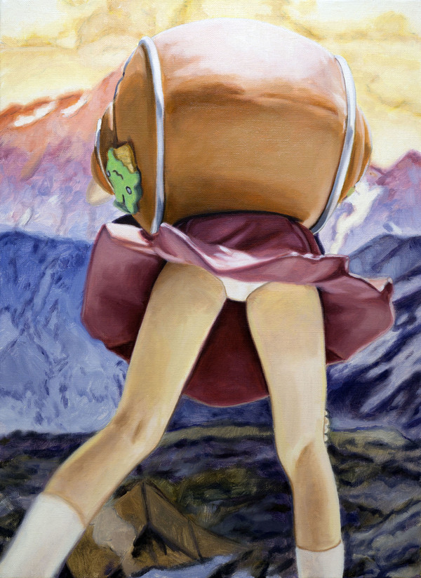 Arrival at Tsurugisan Oil Paintings Oil on Canvas