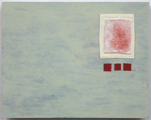 Anne Gilman Points of Error acrylic and gesso on wood and canvas