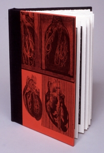 Anne Gilman Limited Edition Artist Books mixed media digital accordion book printed on Arches cover stock, edition of 10