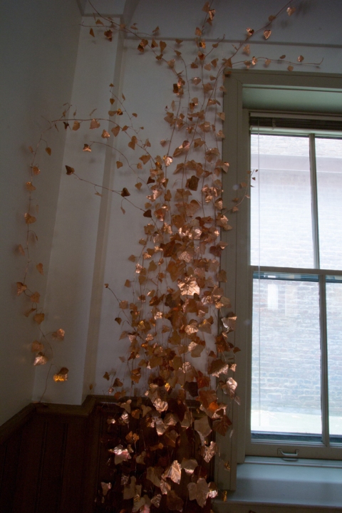Anne Peabody Lux Aeterna, 2013 : Louisville, Kentucky Copper sheet and wire