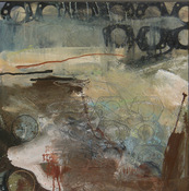 ANNE SEELBACH 1993-1996 Urban Landscapes oil on canvas