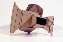 ANNE SEELBACH 1989-1991 Mechanical Animals corrugated cardboard and masking tape