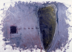 ANNE SEELBACH 1986-1987 The Hunebedden oil on paper