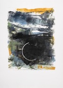 ANNE SEELBACH Earth: the elements monotype on Hannemülle paper