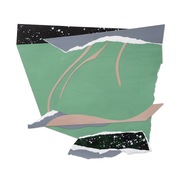 ANNE SEELBACH The Sea Shore acrylic on paper