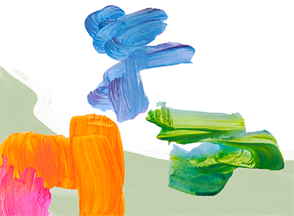 Neap Deep Collocations, 2019 series on paper Paper, Paint, Pixels