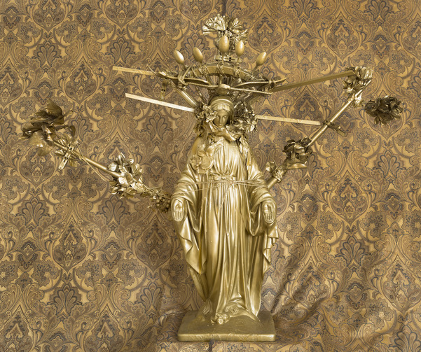 Detail of Mary, Queen of Heaven and Earth Visitations