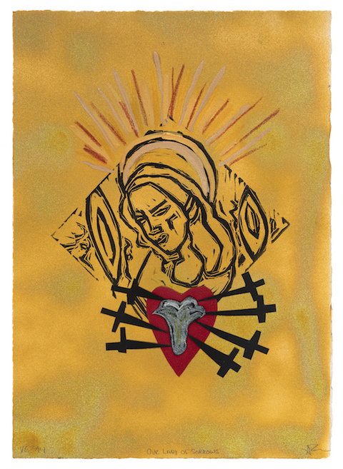 Our Lady of Sorrows Ave Maria Variable Edition Print 2/14