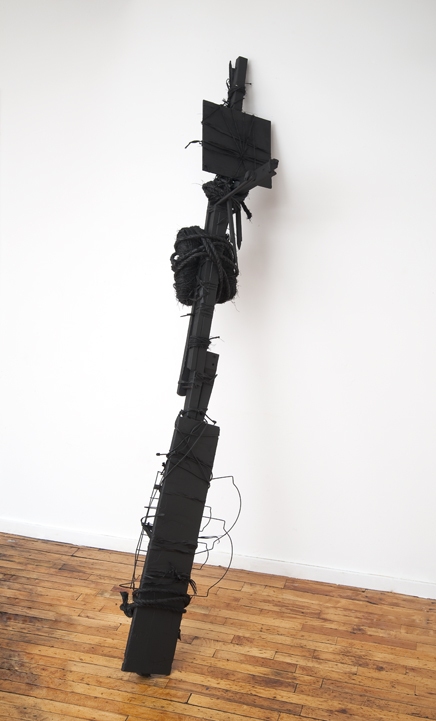 Rebecca Monopoles Mixed media: Found objects and latex paint