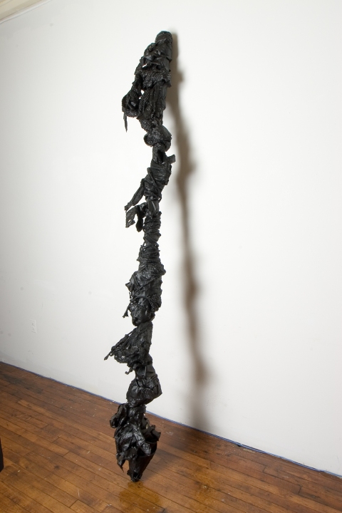 Mya Monopoles mixed media, latex paint