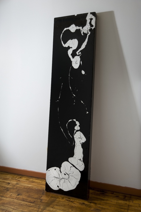 Fela Panels oil enamel and latex paint on wood