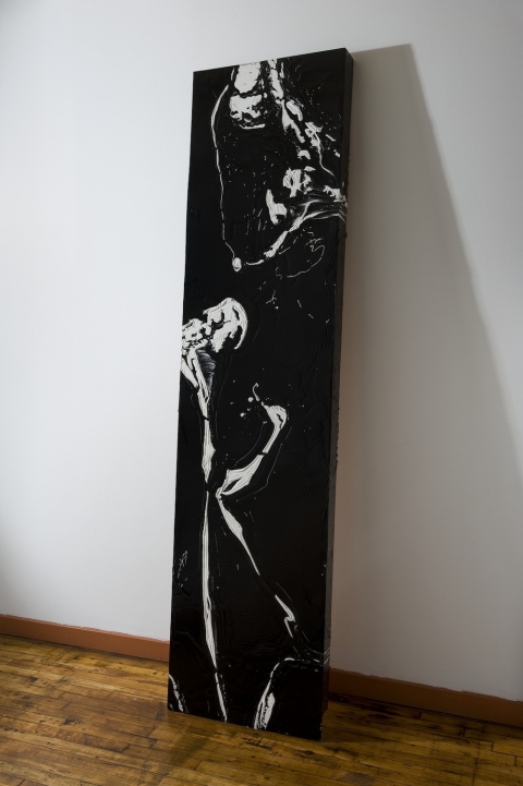 Lorna Panels oil enamel and latex paint on wood