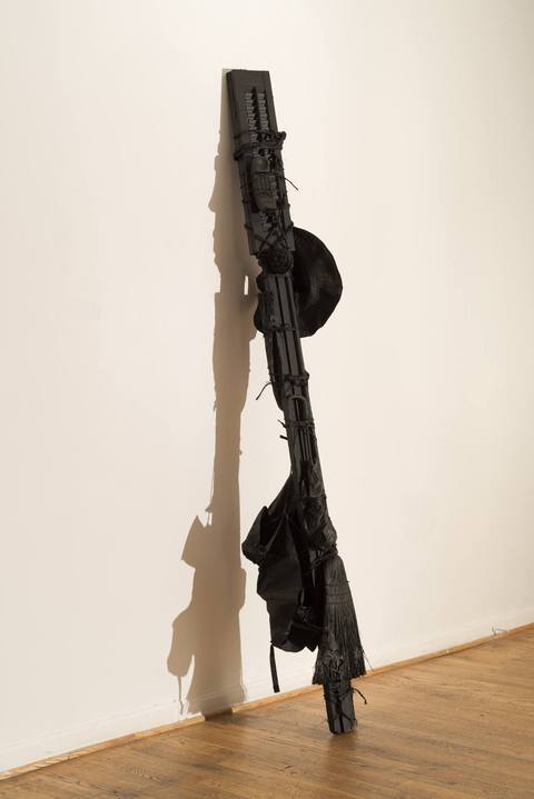 Debbie Monopoles Mixed media: Found objects and latex paint