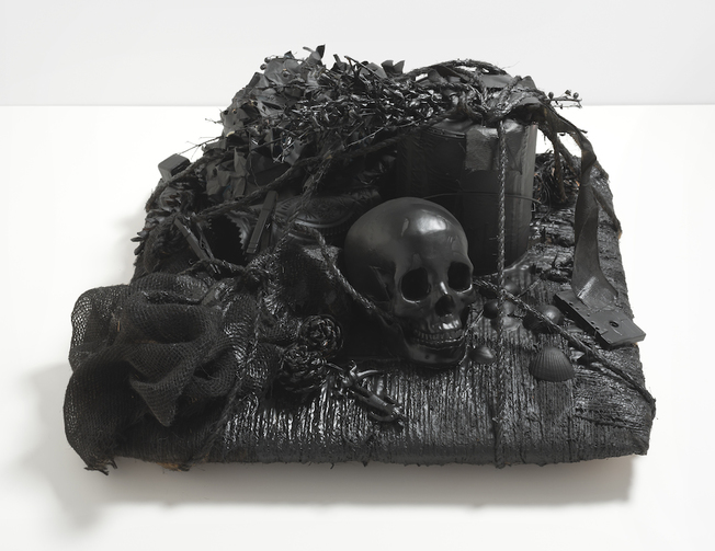 Vanitas Still Life with Mix Tape Vanitas Mixed media: Found objects and paint