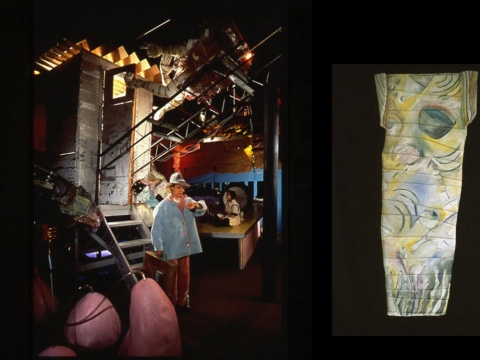 ANN STODDARD 1984-1990 : Collaborative installation/performance Mixed