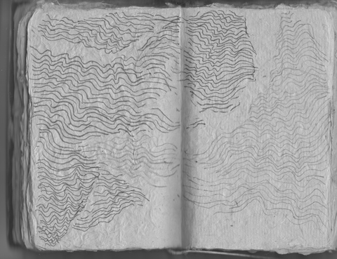 ANN STODDARD Journals/Porch Poesy ink on handmade paper