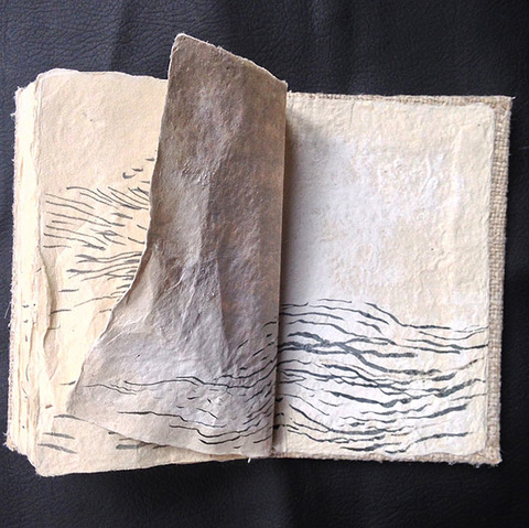 ANN STODDARD Journals/Porch Poesy Ink on handmade paper