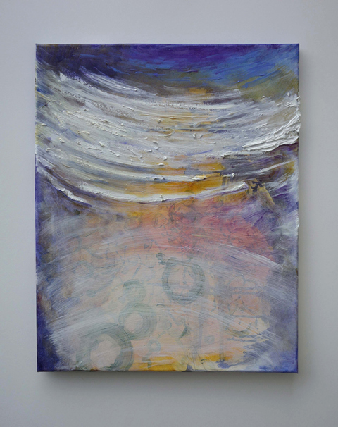 ANN STODDARD ORBIT Series Oil on stretched canvas