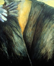 ANN STODDARD archive: "conduit" : sculpture and paintings oil on canvas