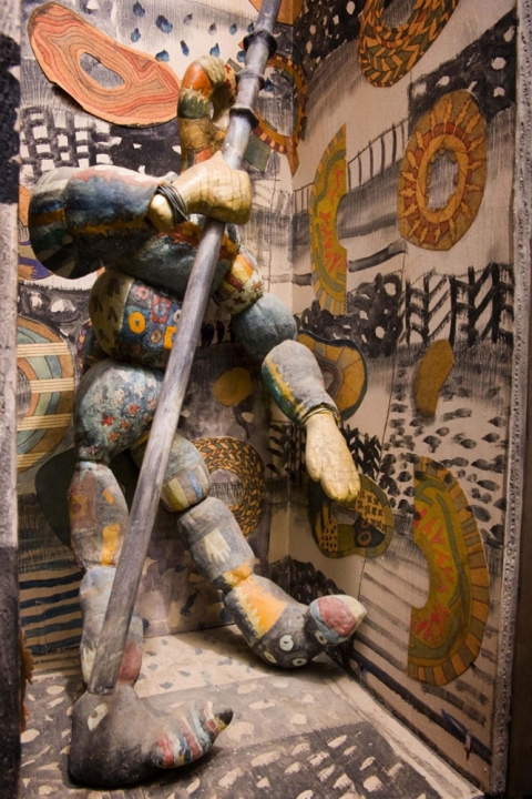 ANN STODDARD archive: "conduit" : sculpture and paintings mixed media
