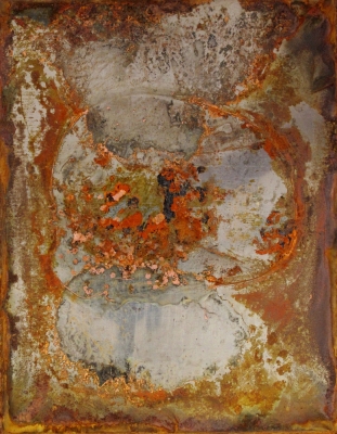 AUGUSTE  RHONDA  TYMESON rust  steel faced copper