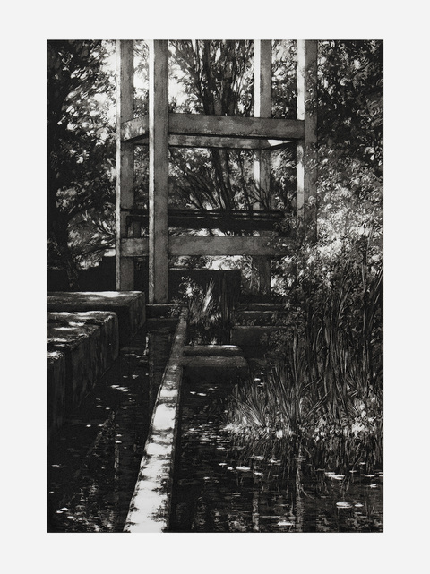 Aspinwall Editions Stefanie Hofer Aquatint and soft ground etching