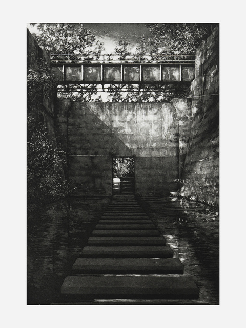 Aspinwall Editions Stefanie Hofer Aquatint and soft ground etching