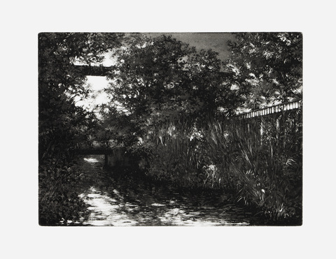 Aspinwall Editions Stefanie Hofer Aquatint and soft ground etching