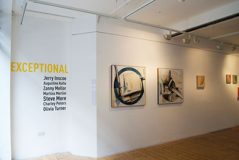 EXCEPTIONAL  installation view 