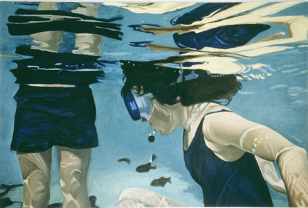 Barbara Shark Older Works Oiol on canvas