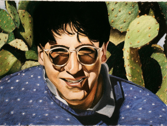 Barbara Shark Drawings Pastel on paper