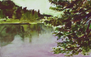 Barbara Yaross Landscapes Watercolor on paper