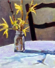 Barbara Yaross Flowers Oil on canvas
