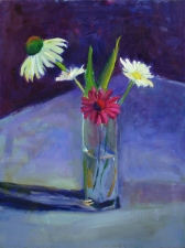 Barbara Yaross Flowers Oil on canvas